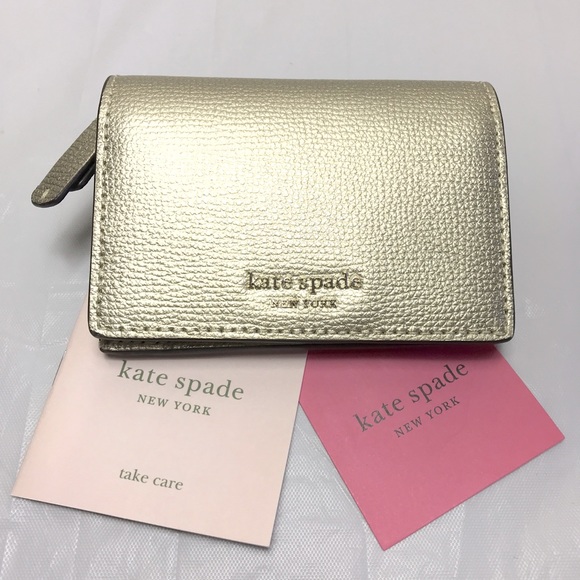 KATE SPADE Mini Key Ring Leather Wallet - Picture 7 of 9